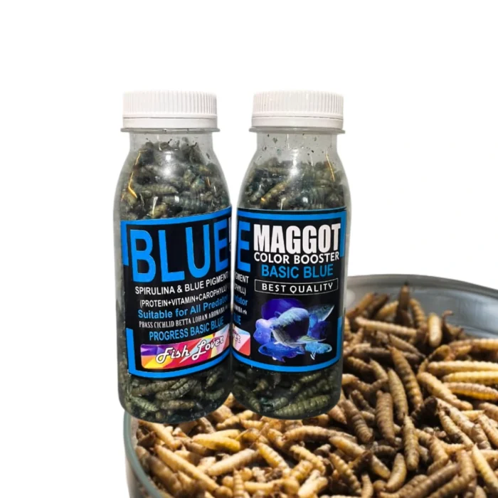 Maggot Powder Maggot Kering - Pakan Ikan Hias Predator - Molly Jaya Indonesia