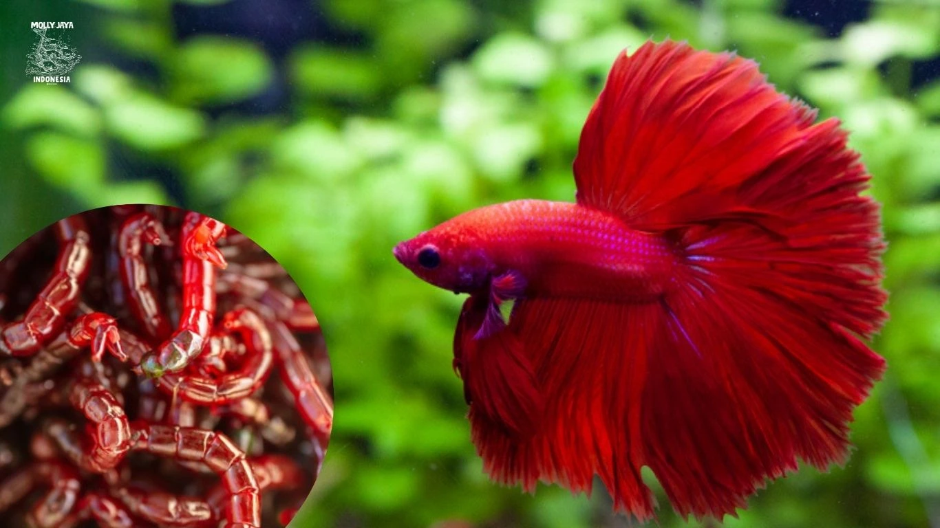 Cacing Darah Sebagai Santapan Bergizi untuk Ikan Cupang