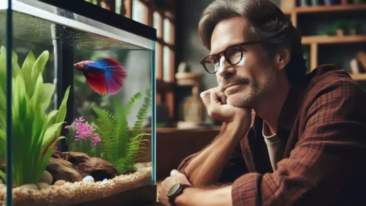 Foto cara melatin mental ikan cupang