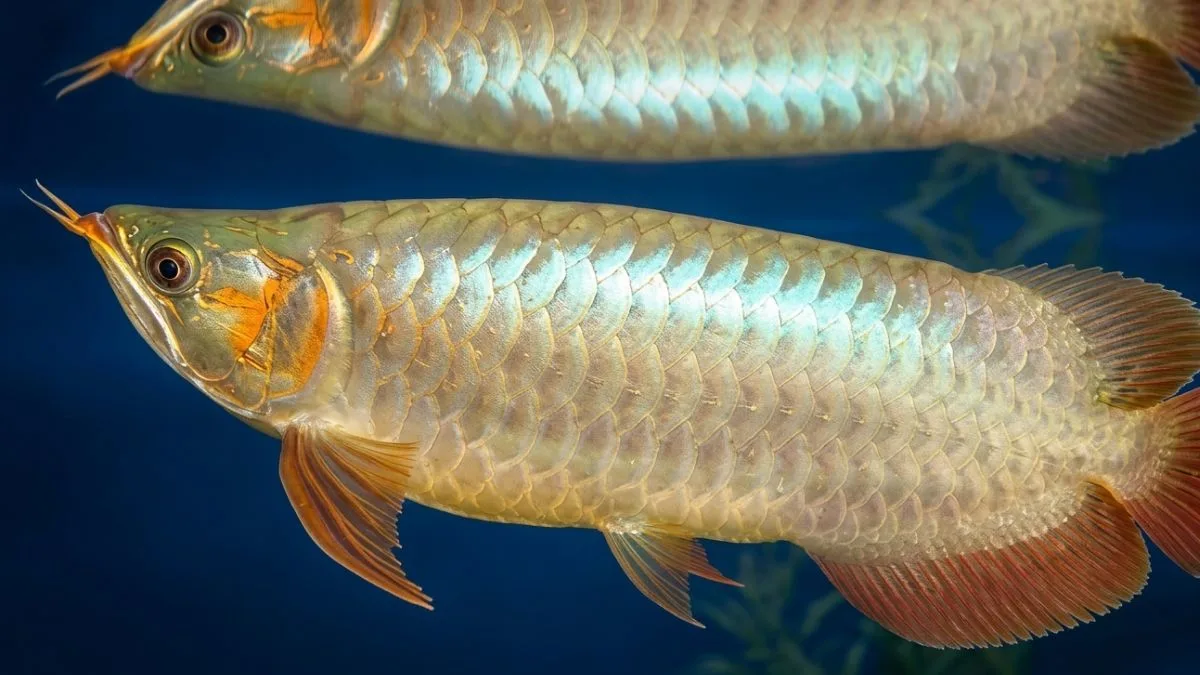 Gambar ikan arwana banjar red