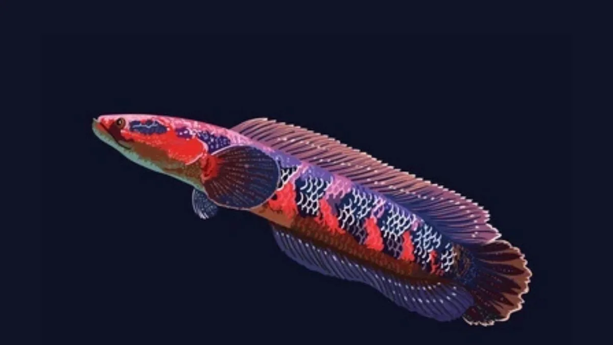 Gambar ikan channa maru borneo