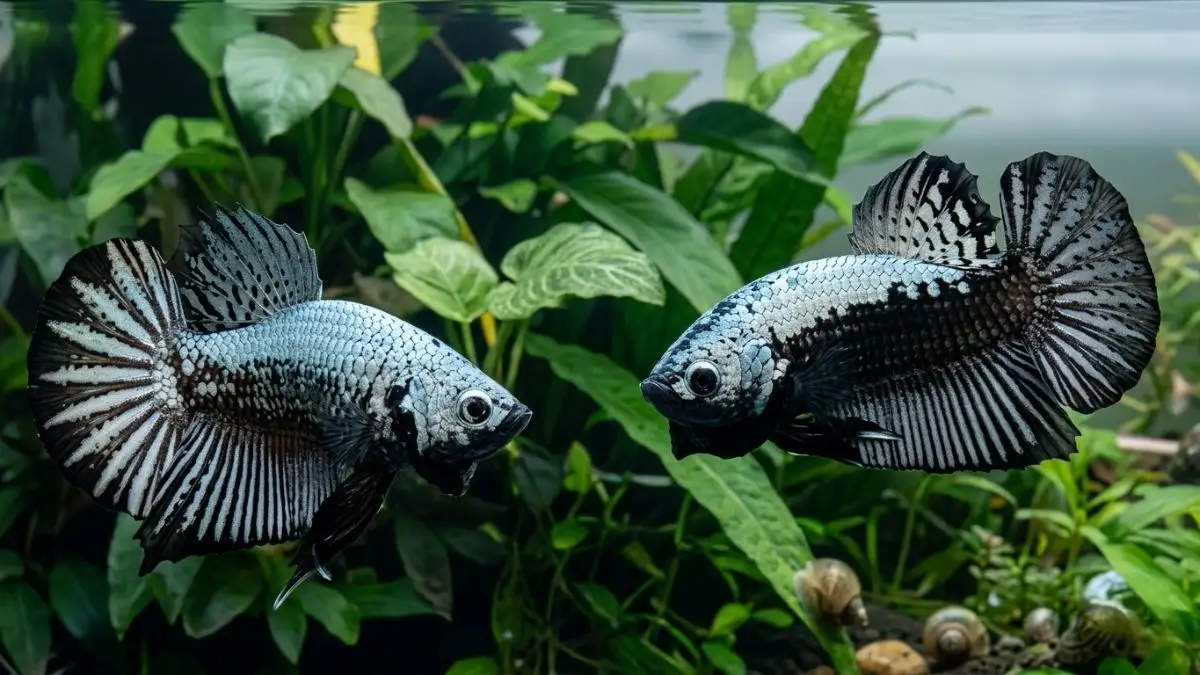 Gambar ikan cupang black samurai