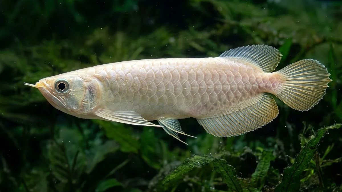 Gambar ikan arwana silver