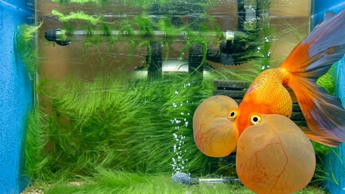Gambar ikan koki mata balon