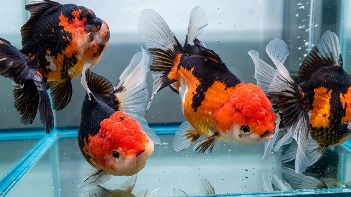Gambar ikan koki panda jumbo