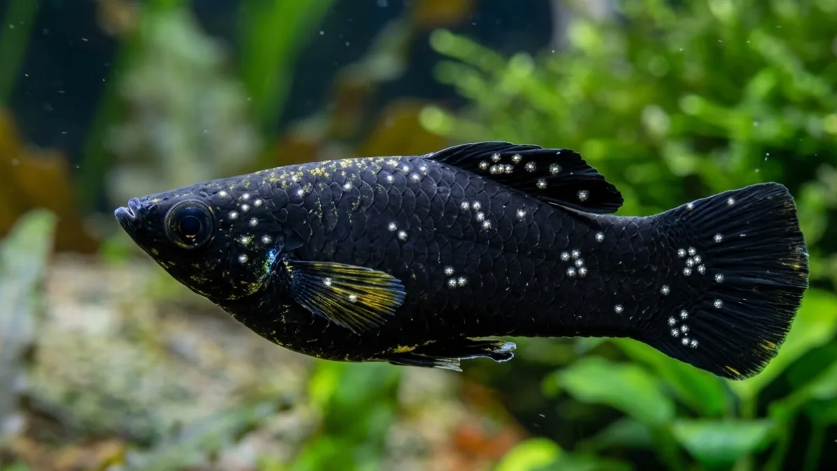 gambar-ikan-hias-molly-terkena-white-spot Gambar ikan hias molly terkena white spots ich