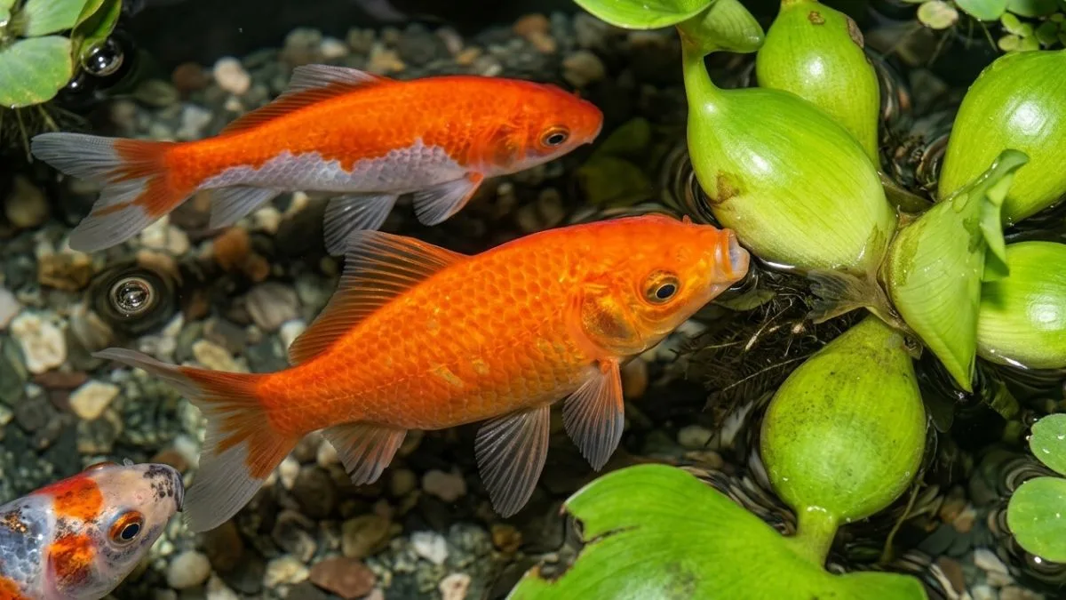 Gambar ikan hias kolam