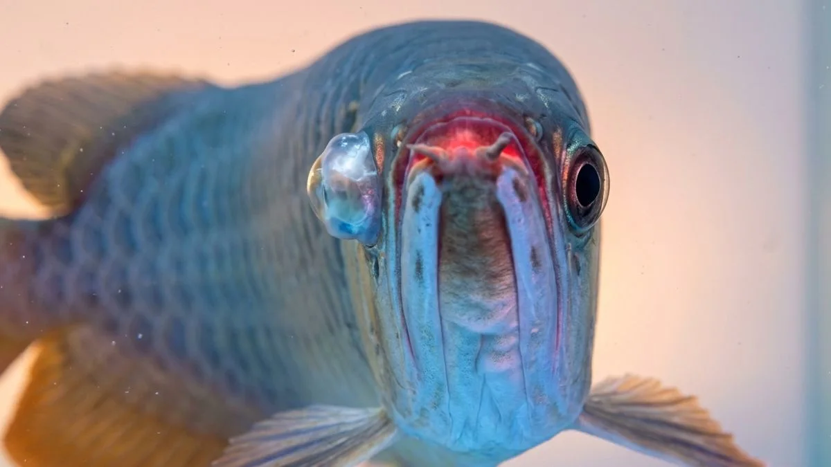 Gambar penyakit ikan arwana pop eye